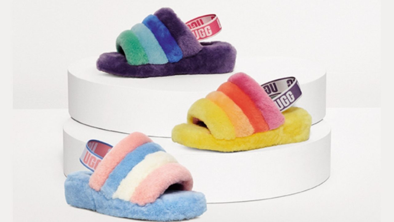 claquette fourrure ugg