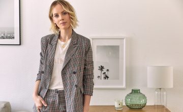 Mathilde Lacombe et la marque Balzac Paris se sont rapprochés le temps d'une collection capsule