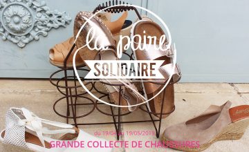 La Paire Solidaire et Spartoo : ramener des chaussures usagées pour les redistribuer aux démunis et bénéficier d'un bon d'achat