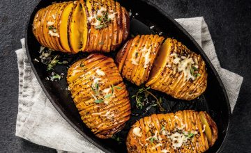 recette de cuisine suédoise : le hasselback