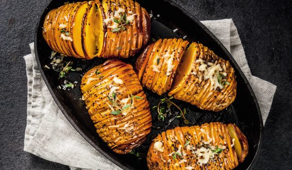 recette de cuisine suédoise : le hasselback