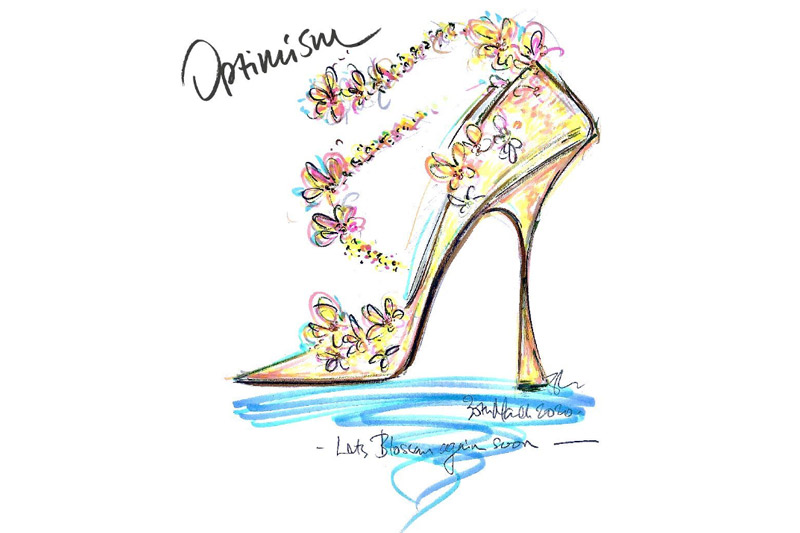 dessinez le prochain escarpin Jimmy Choo