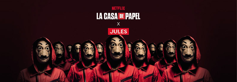 too 39 Casa de Papel x Jules