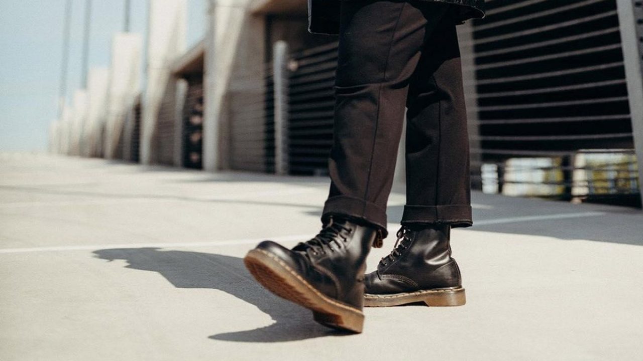 doc martens bleu roi