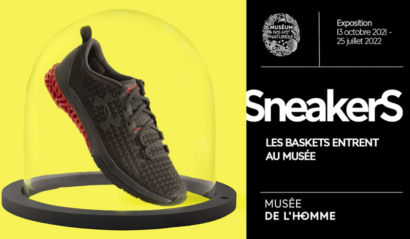 expo sneakers au musée de l'homme