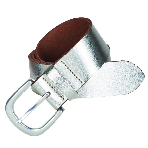 ceinture métallisée argentée esprit look festival été
