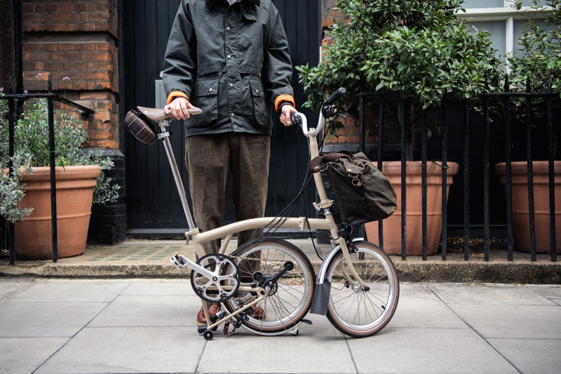 news mode Barbour x Brompton