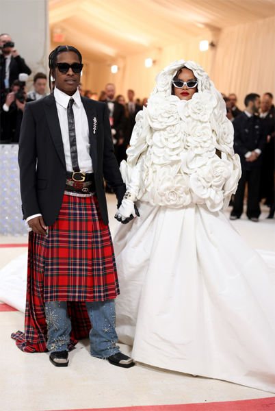 Rihanna et Asap Rocky Met Gala 2023